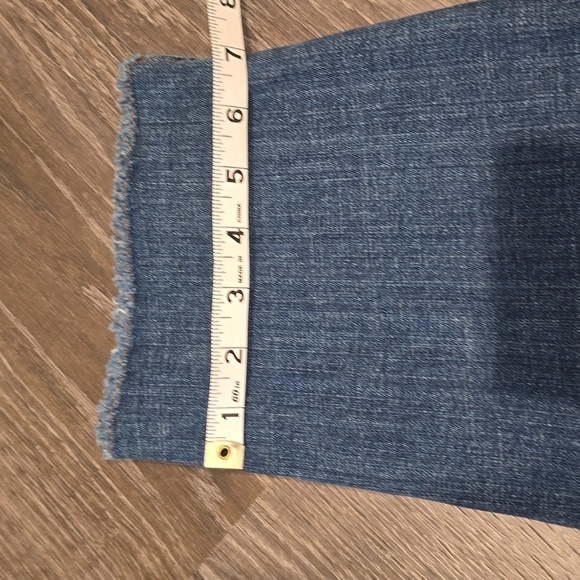 Eileen Fisher Crop Ankle Denim Blue Jean Sz 12 - Picture 9 of 15